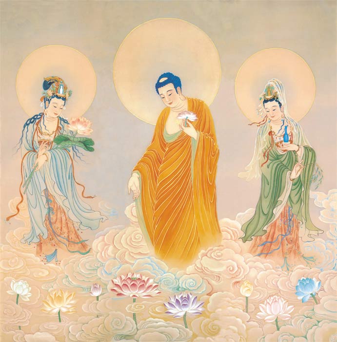 The Three Sages of the Western Pure Land