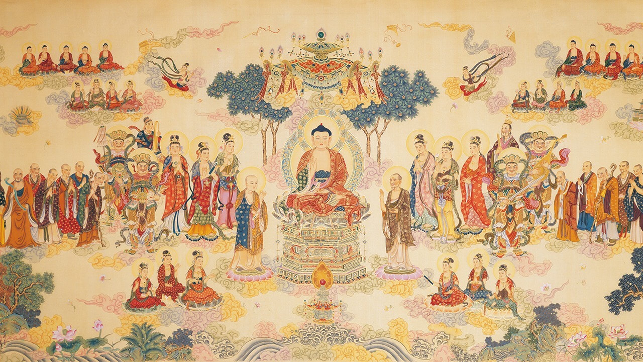Amitabha Buddha and the Western Pure Land